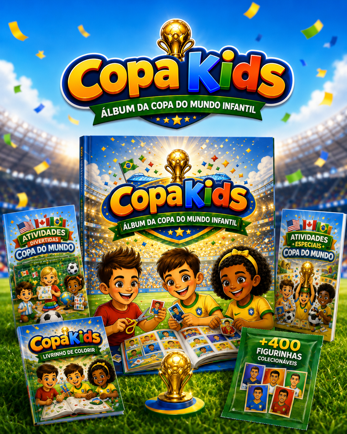 Mockup do produto Copa Kids