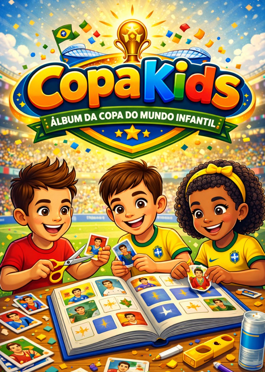Prévia do álbum Copa Kids
